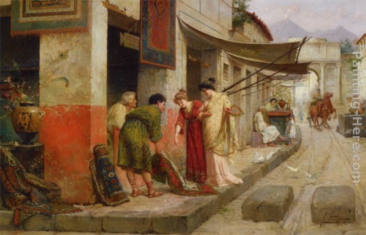 Ettore Forti Merchant in Pompeii